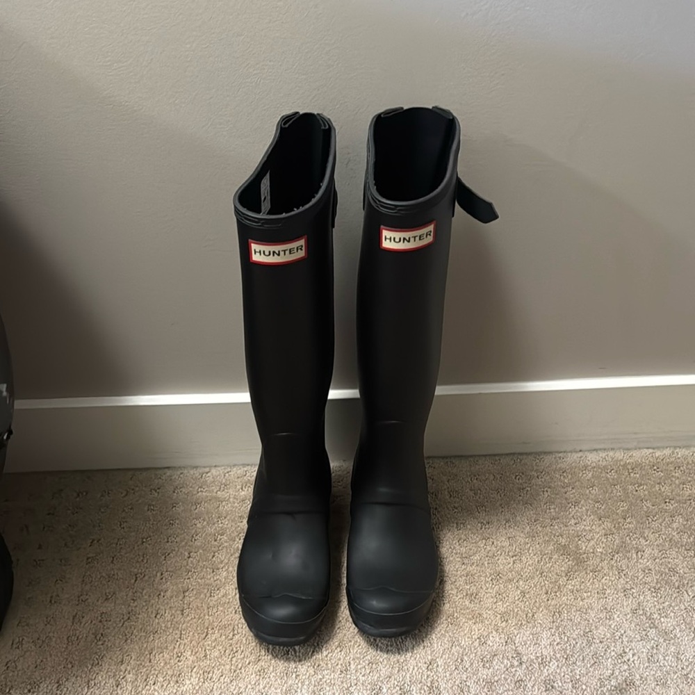 Hunter Classic Black Waterproof Boots